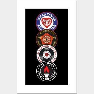 Northern Soul Badges Posters and Art